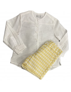 CONJUNTO CAMISA Y PANTALÓN...