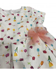 VESTIDO TABLAS TULIPANES