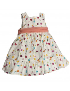 VESTIDO VUELO TULIPANES