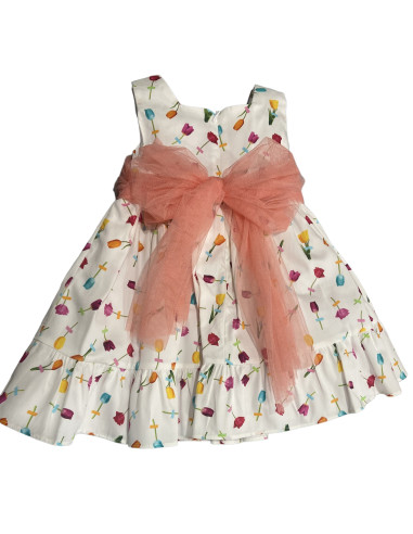 VESTIDO VUELO TULIPANES