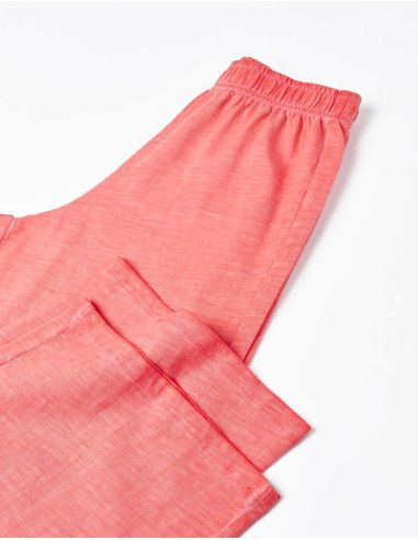 PANTALÓN ANCHO DE ALGODÓN