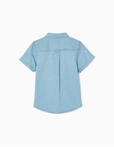 CAMISA VAQUERA MANGA CORTA NIÑO