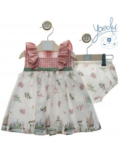 VESTIDO BEBÉ CON BRAGUITA...