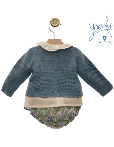 CONJUNTO BABY RANITA "OLIVIA"