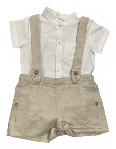 PETO CON CAMISA LINO