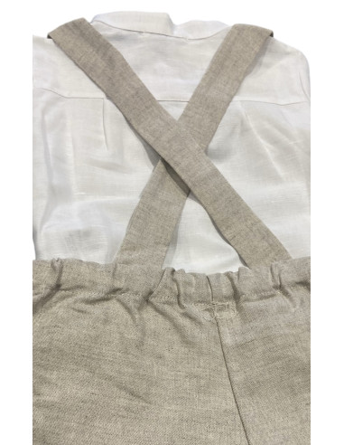 PETO CON CAMISA LINO