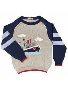 JERSEY ALGODÓN MARINERO