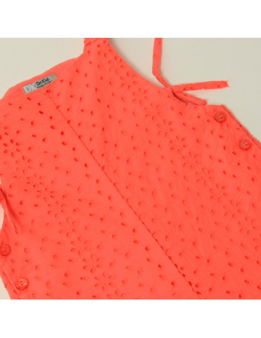 MONO BORDADO CORAL
