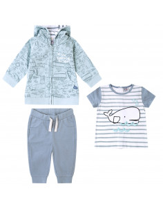 CHÁNDAL 3 PIEZAS "FISH AND...