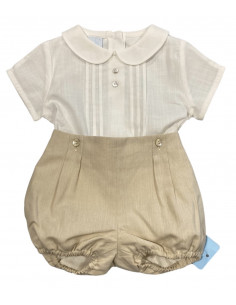 CONJUNTO BOMBACHO Y BLUSA