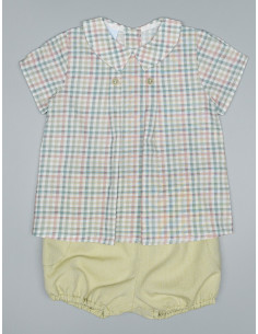 CONJUNTO BLUSA Y BOMBACHO