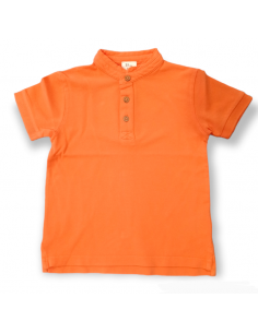 POLO DE ALGODÓN CON CUELLO MAO