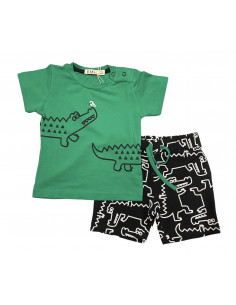 CONJUNTO COCODRILO ALGODÓN