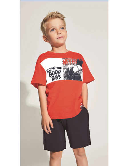 CONJUNTO BERMUDA Y CAMISETA "GOOD DAYS"
