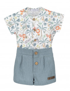 CONJUNTO CAMISA Y BERMUDA...