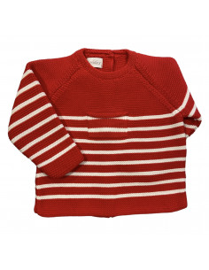JERSEY DE RAYAS CON BOLSILLO