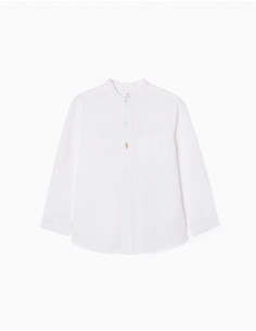 CAMISA LINO CUELLO MAO