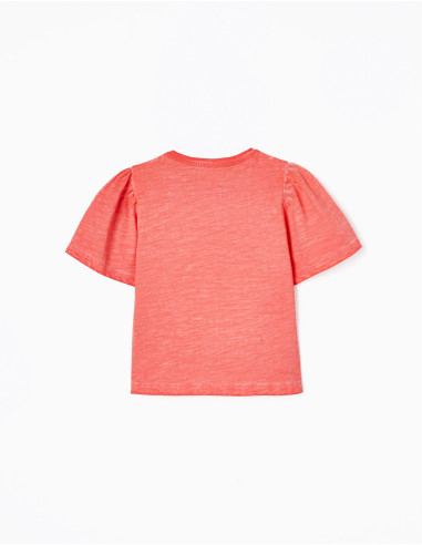 CAMISETA MANGA CORTA CORAL