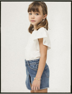 FALDA-PANTALÓN VAQUERA