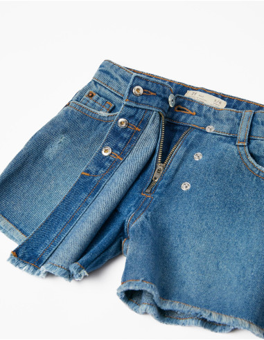 FALDA-PANTALÓN VAQUERA