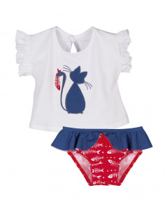 CONJUNTO CAMISETA Y BAÑADOR