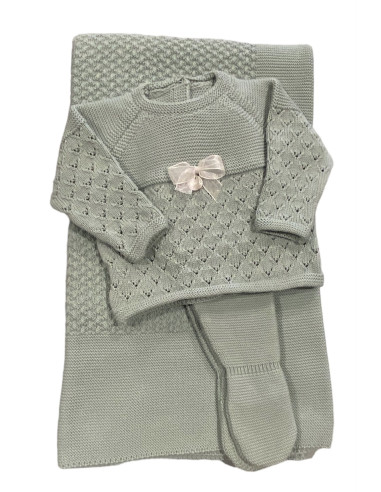 CONJUNTO JUBÓN Y POLAINA LAZO