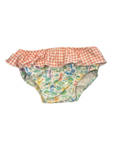 CULETÍN CON VOLANTE "RABBITS"