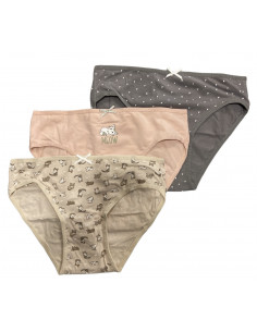 PACK 3 BRAGUITAS  "MEOW"