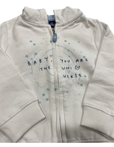 SUDADERA CAPUCHA "BABY YOU ARE THE UNIVERSE"
