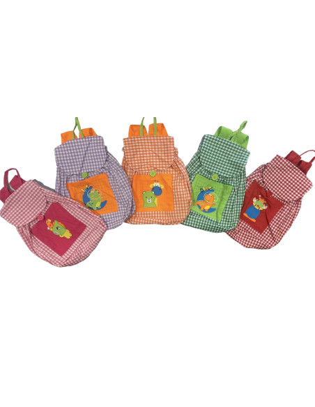 MOCHILA CUADROS
