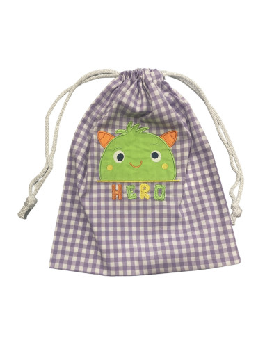 BOLSA MERIENDA CUADROS