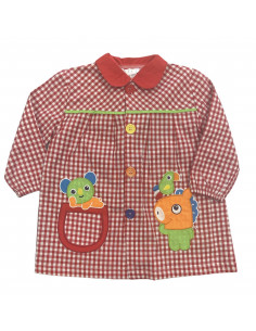 MANDILÓN COLE CUADROS