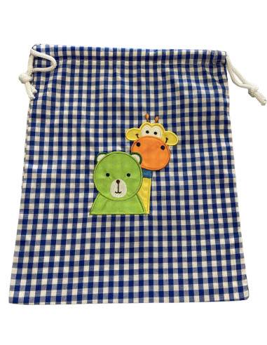 BOLSA MERIENDA CUADROS