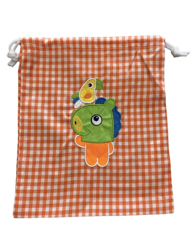 BOLSA MERIENDA CUADROS