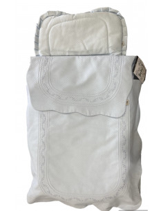 SACO CAPAZO PIQUÉ CELESTE