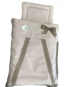 SACO CAPAZO ROSA CON...