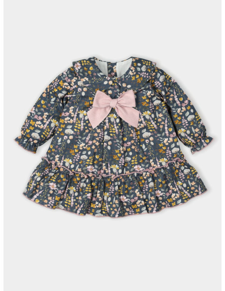VESTIDO ESTAMPADO VIELLA  "CALMA"