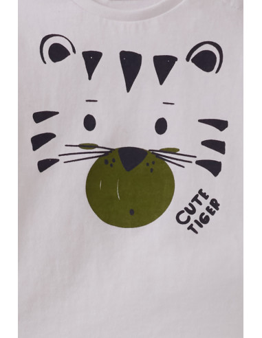 CAMISETA MANGA LARGA "CUTE TIGER"