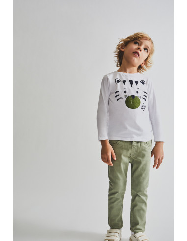 CAMISETA MANGA LARGA "CUTE TIGER"