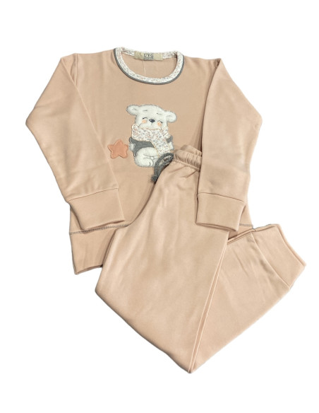PIJAMA INVIERNO OSITO