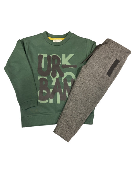 CONJUNTO DE SUDADERA Y PANTALÓN "URBAN"
