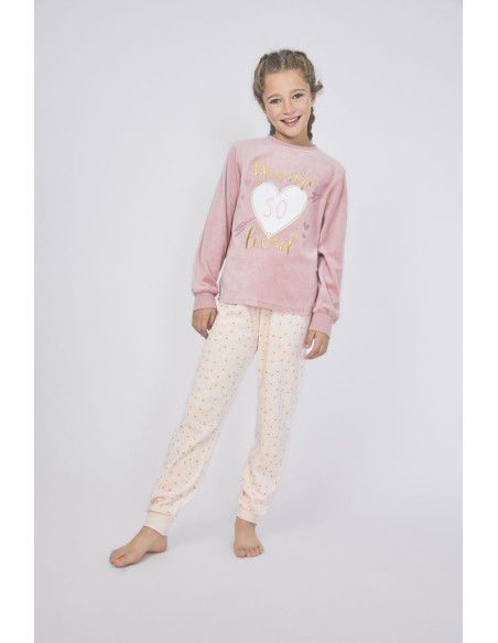 PIJAMA TUNDOSADO "LOVED"