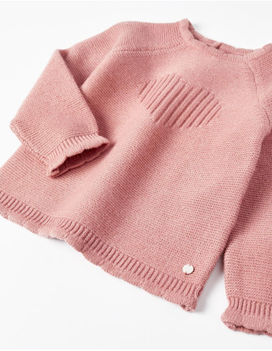 CONJUNTO DE JERSEY Y PANTALÓN DE PUNTO "HEART"
