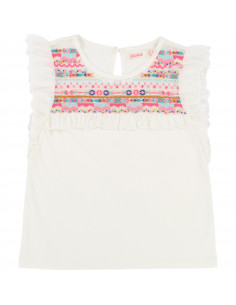 CAMISETA BORDADA TUL