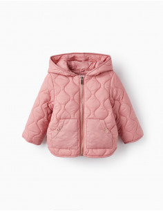 CAZADORA ACOLCHADA NIÑA ROSA