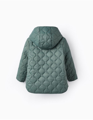 CHAQUETA ACOLCHADA CON CAPUCHA
