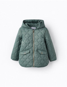 CHAQUETA ACOLCHADA CON CAPUCHA