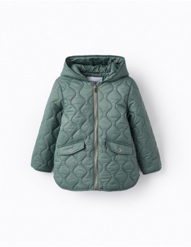CHAQUETA ACOLCHADA CON CAPUCHA