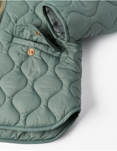 CHAQUETA ACOLCHADA CON CAPUCHA
