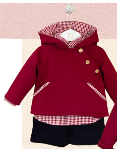 CONJUNTO SUDADERA Y CAMISA